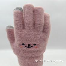 Günstige Touchscreen -Preis -Knitting -Handschuhe für Kinder